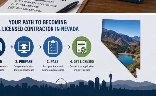 Nevada Class C specialty contractor license classifications chart